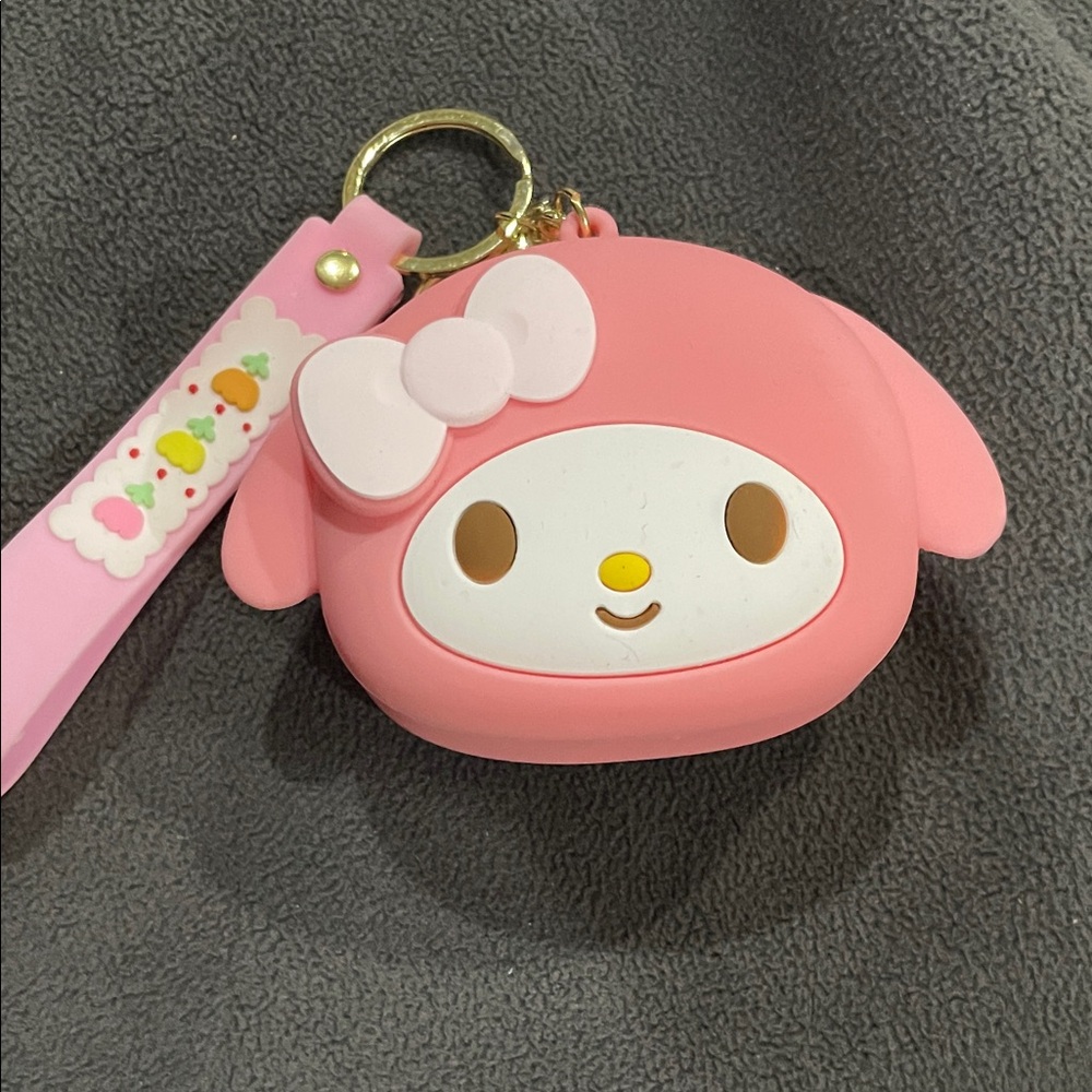 My Melody Pink Character Coin Purse Bag Charms